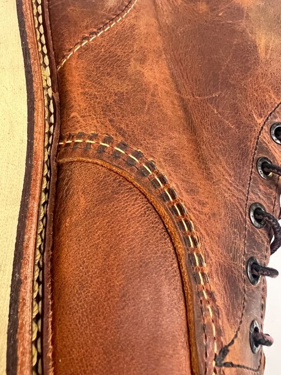 Red Wing 1907 Classic Moc Toe Boots Mens 10.5 E2  Copper Rough & Tough Leather main image 16